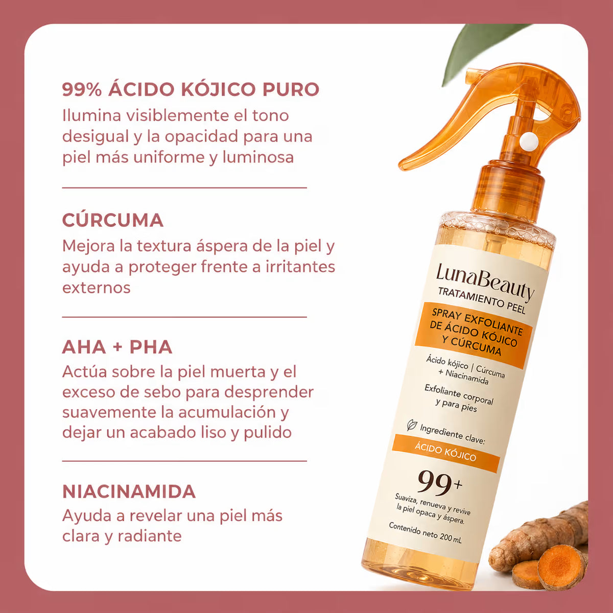 Exfolia, Ilumina e Hidrata